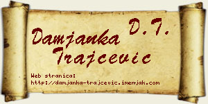 Damjanka Trajčević vizit kartica
